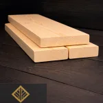 Доска строганая сухая 20х95х3000 мм (сорт АВ)